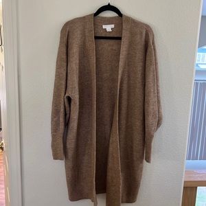 H&M Brown Knit Cardigan